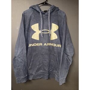 the Under Armour Men's Rival Fleece Sport Style Logo Hoodie Size 2XL